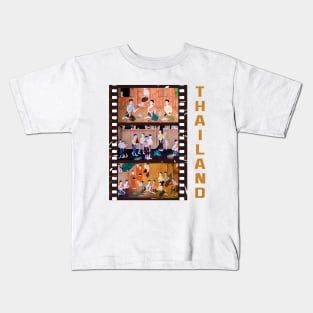 Thailand Historical Culture Illustration Kids T-Shirt